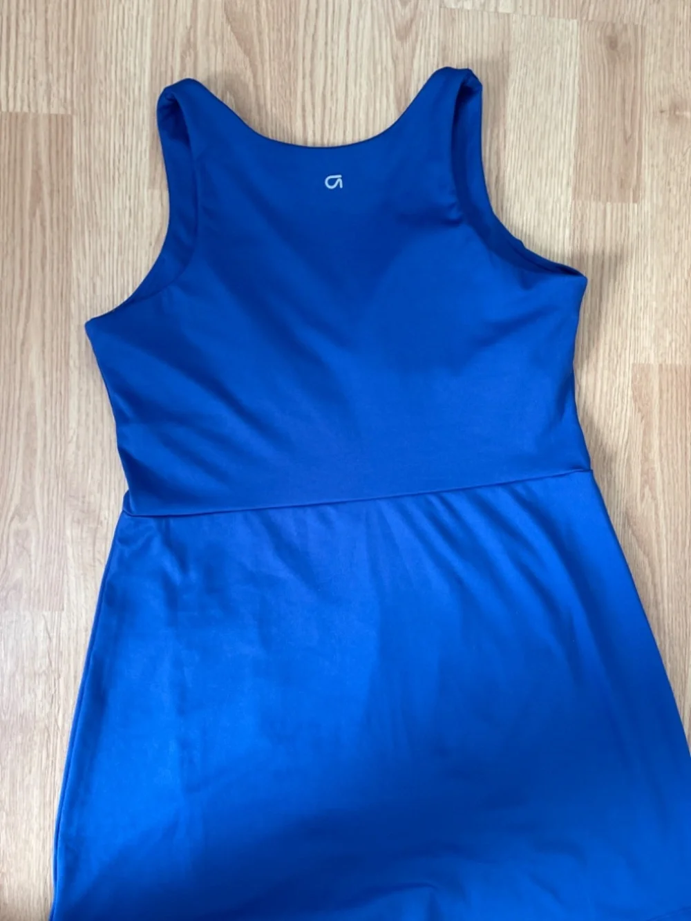 Gap Fit Royal Blue Sleeveless Athletic Tank Skort Mini Dress Size Large - Picture 8 of 9